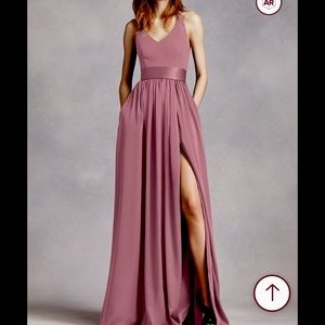 White by Vera Wang Quartz Bridesmaid Gown